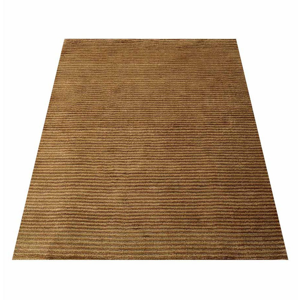 Hand Woven Jute Eco - friendly Area Rug Contemporary Beige - BBH HOMES LLC