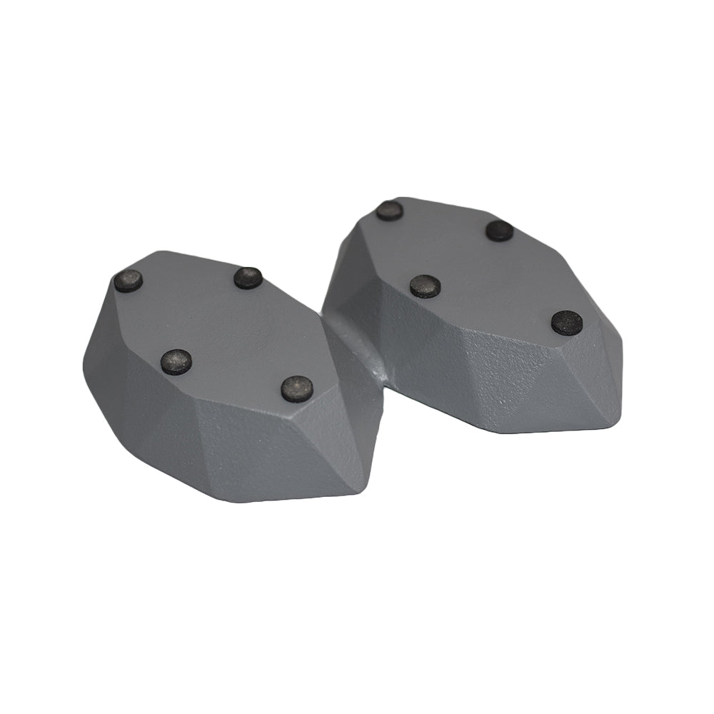 Handmade Aluminum Eco - friendly Geometric Gray Set Of One Tea Light Candle Holder - BBH HOMES LLC