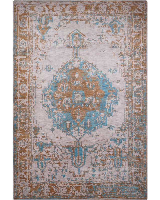 Desert Sky Hand Knotted Wool Oriental Area Rug