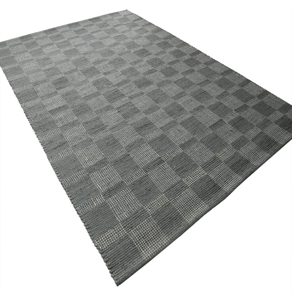 Gridlock Hand Woven Washable Jute Rug