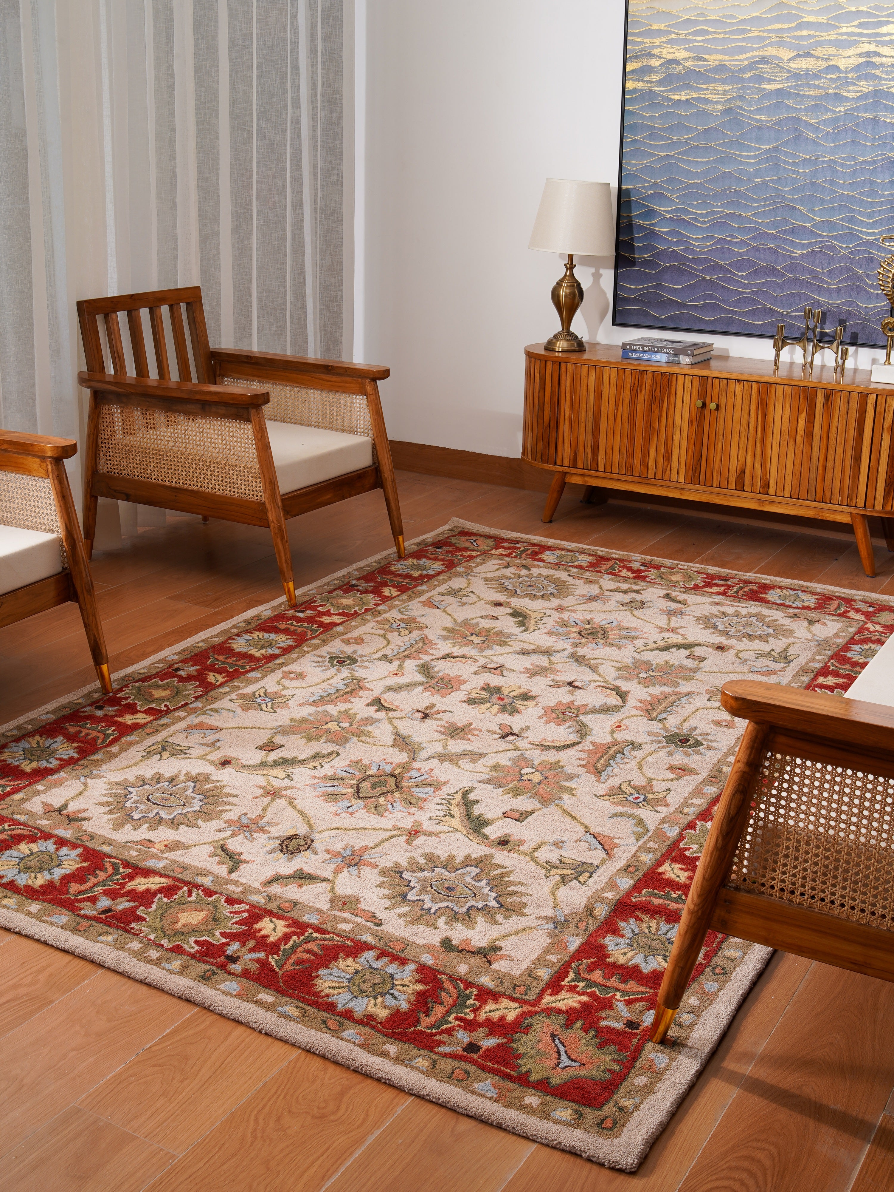 Rajata Hand Tufted Oriental Rug