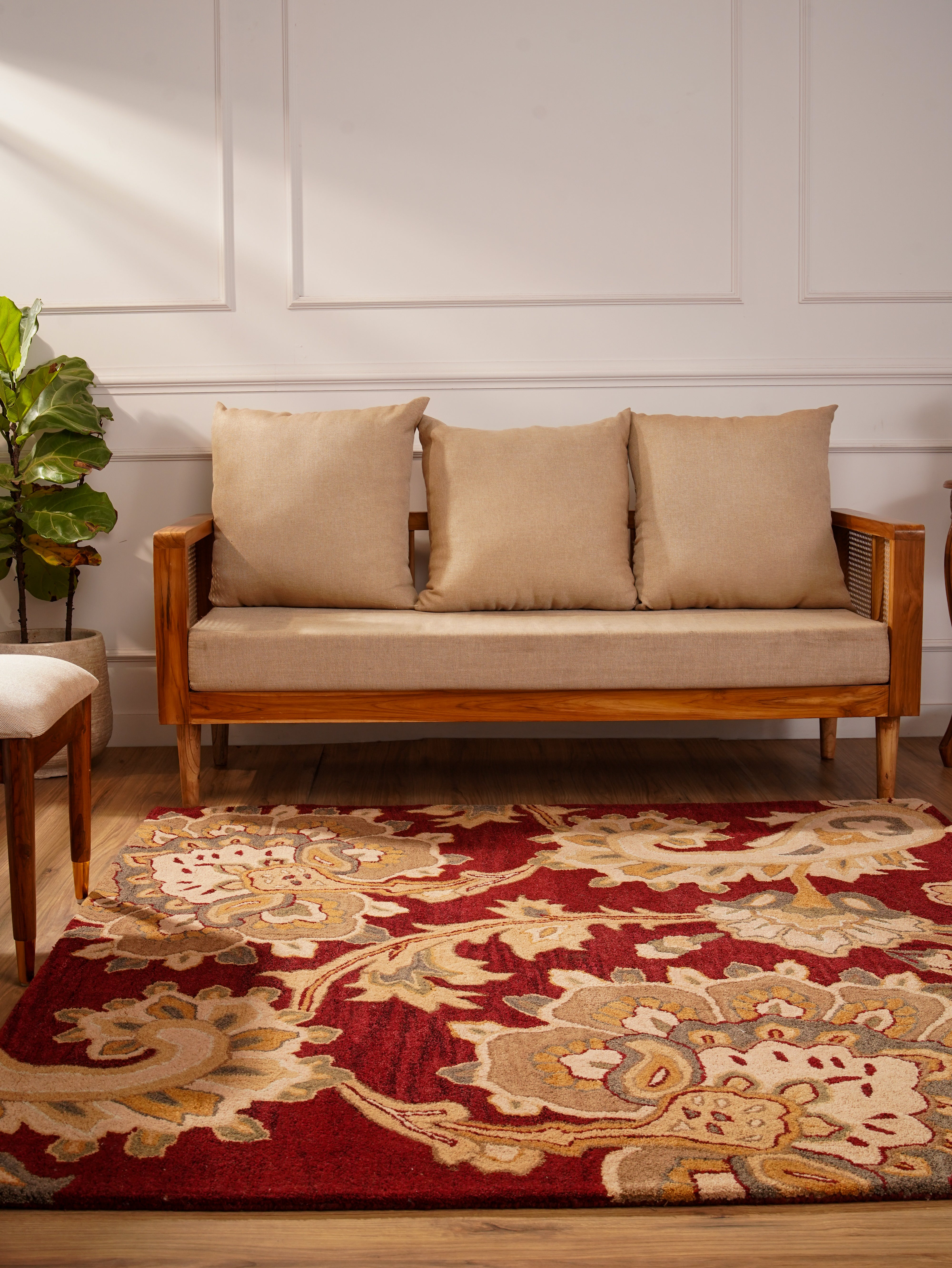 Bagicha Hand Tufted Wool Rug