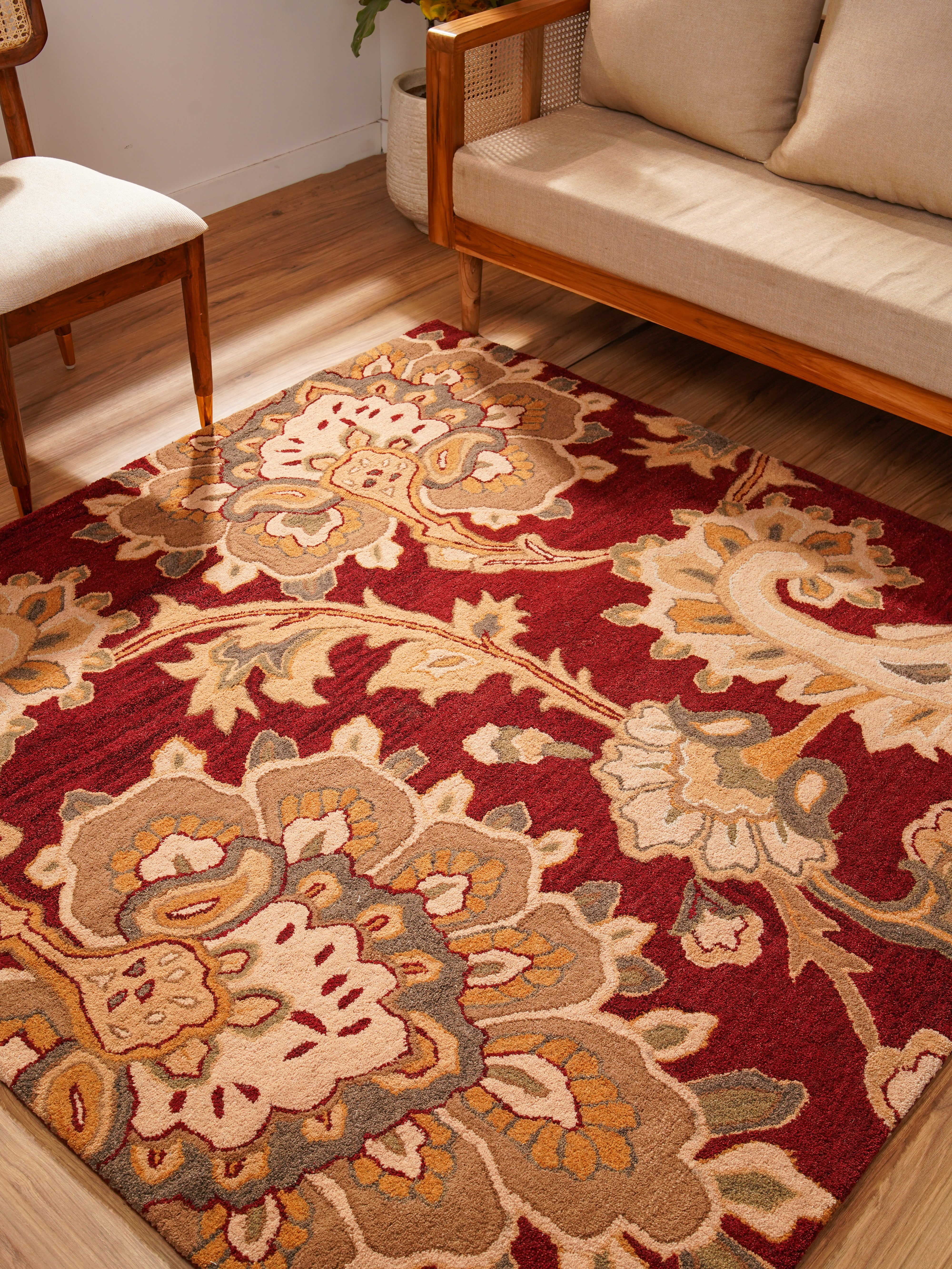 Bagicha Hand Tufted Wool Rug