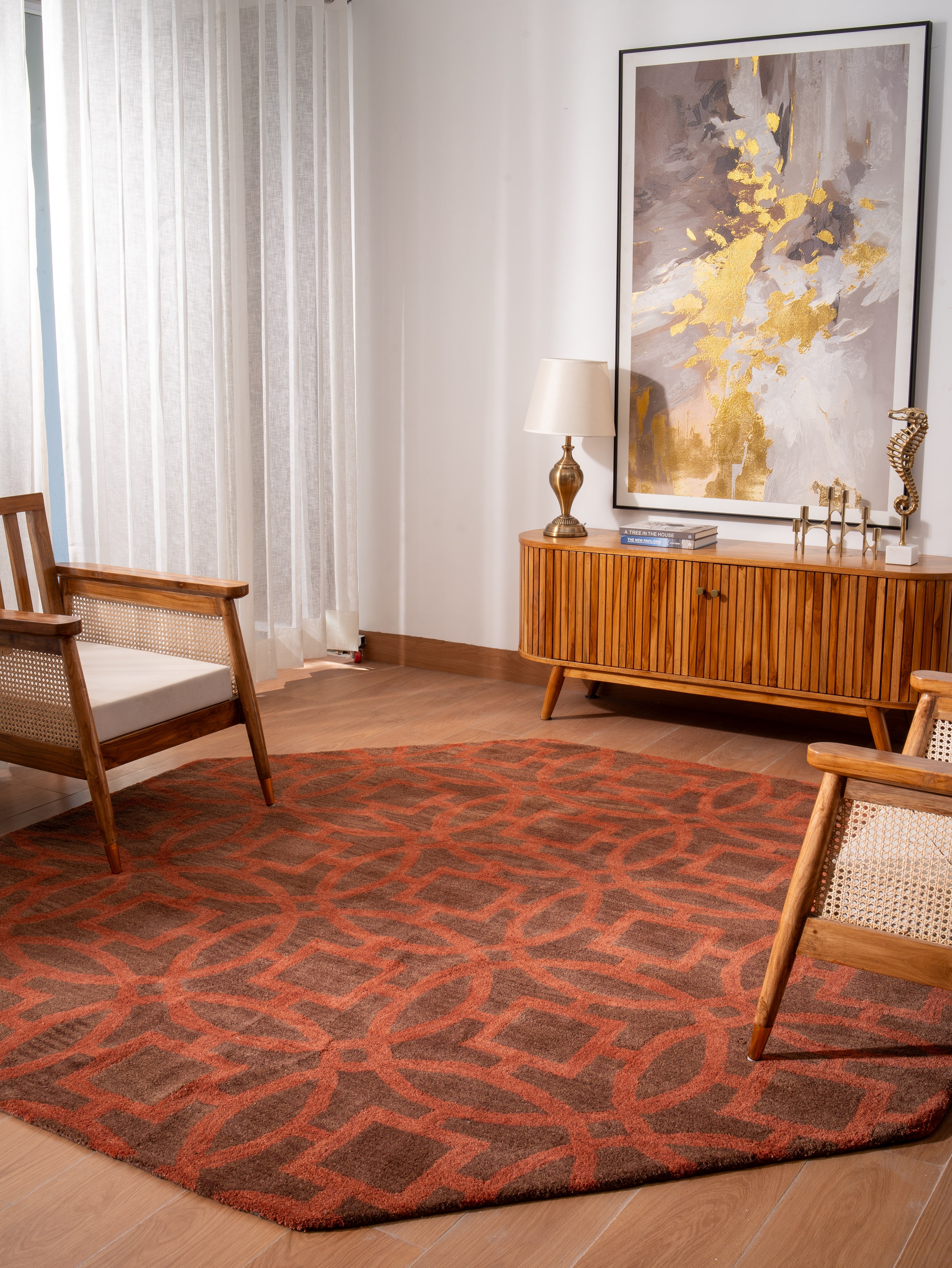 Ember Hand Tufted Wool Rug