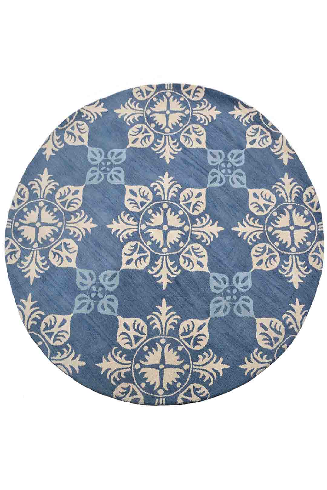 Chaitra Hand Tufted Wool Area Rug