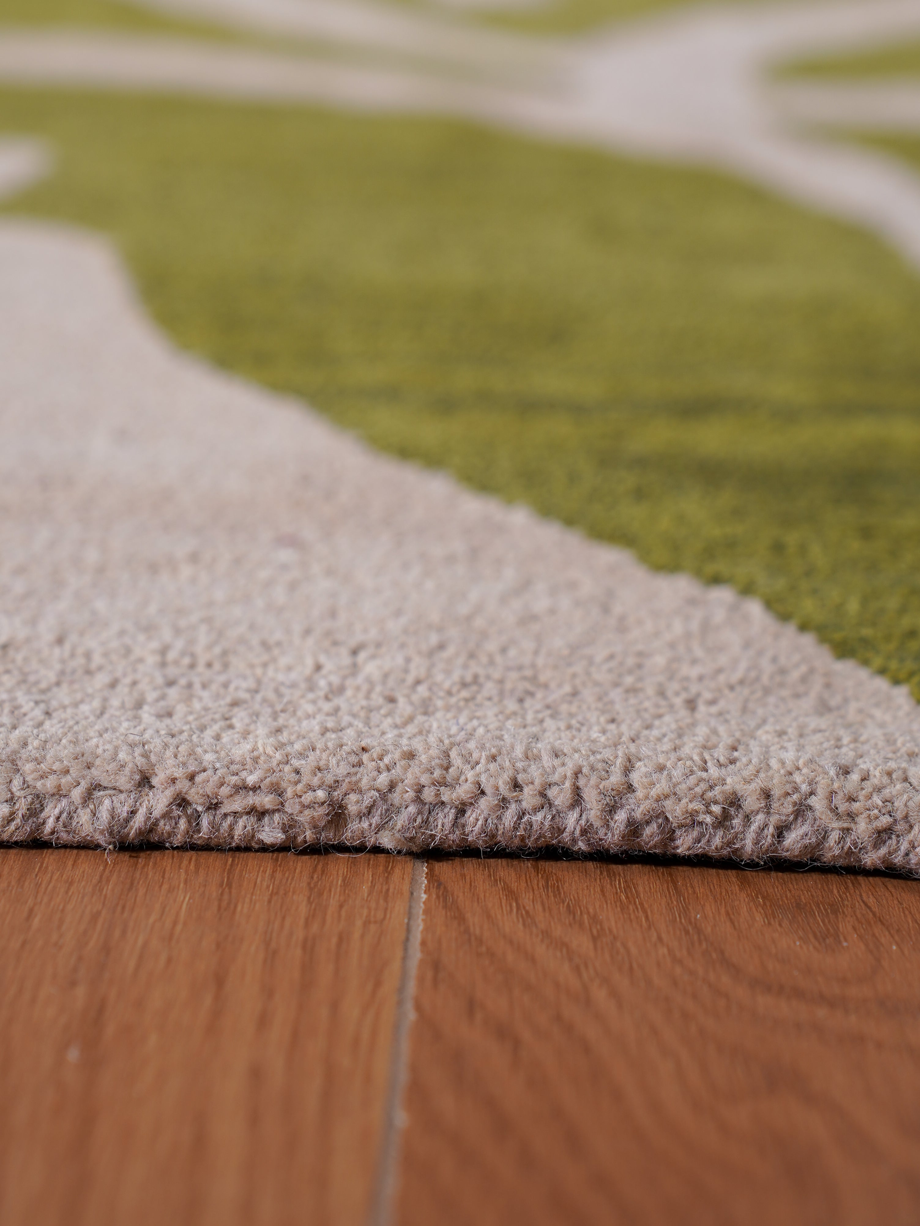Sarin Hand Tufted Wool Area Rug