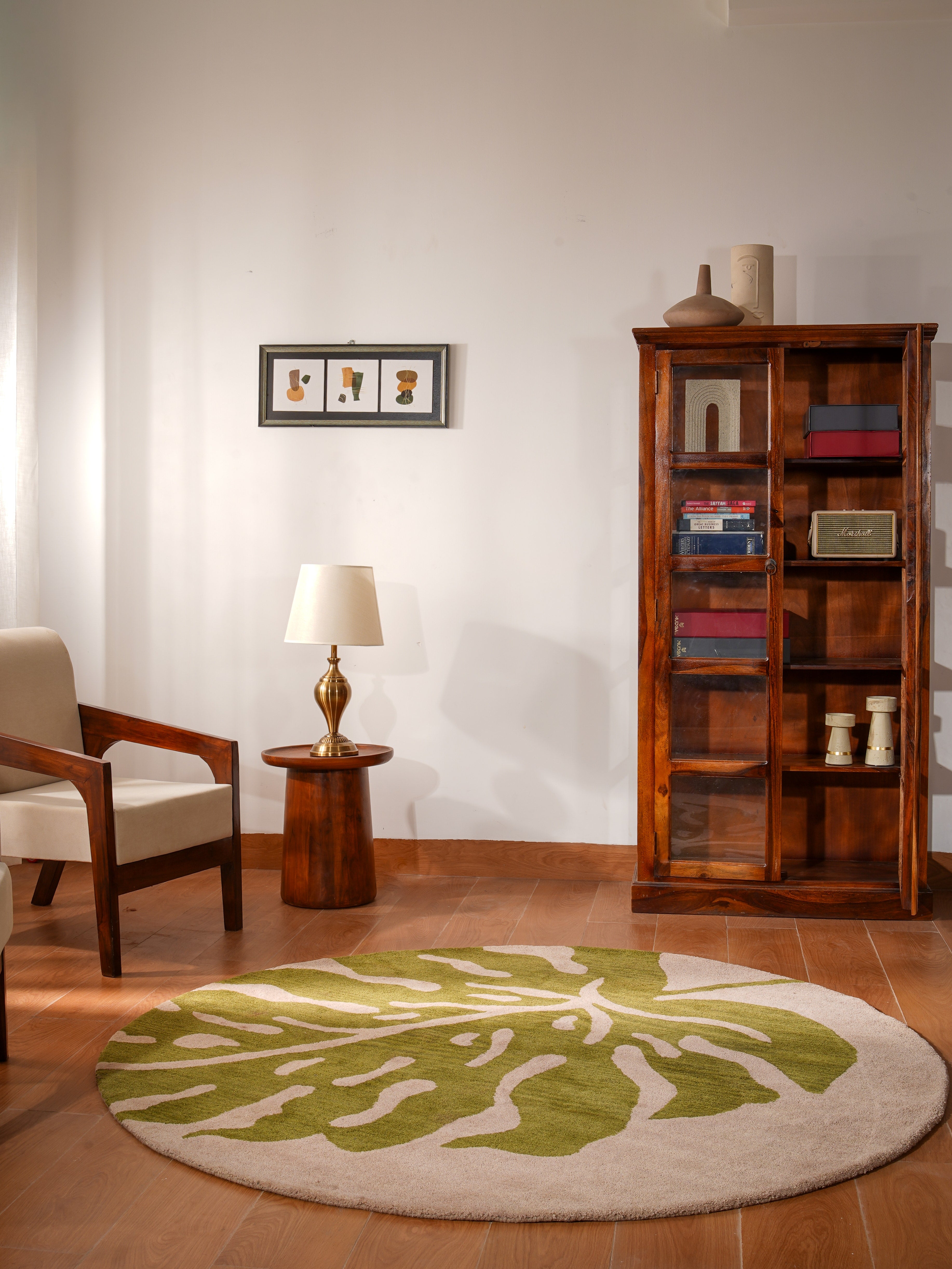 Sarin Hand Tufted Wool Area Rug