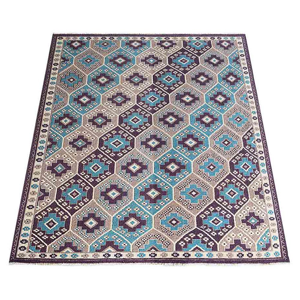 Kilkenny Hand Knotted Sumak Wool Area Rug - BBH HOMES LLC