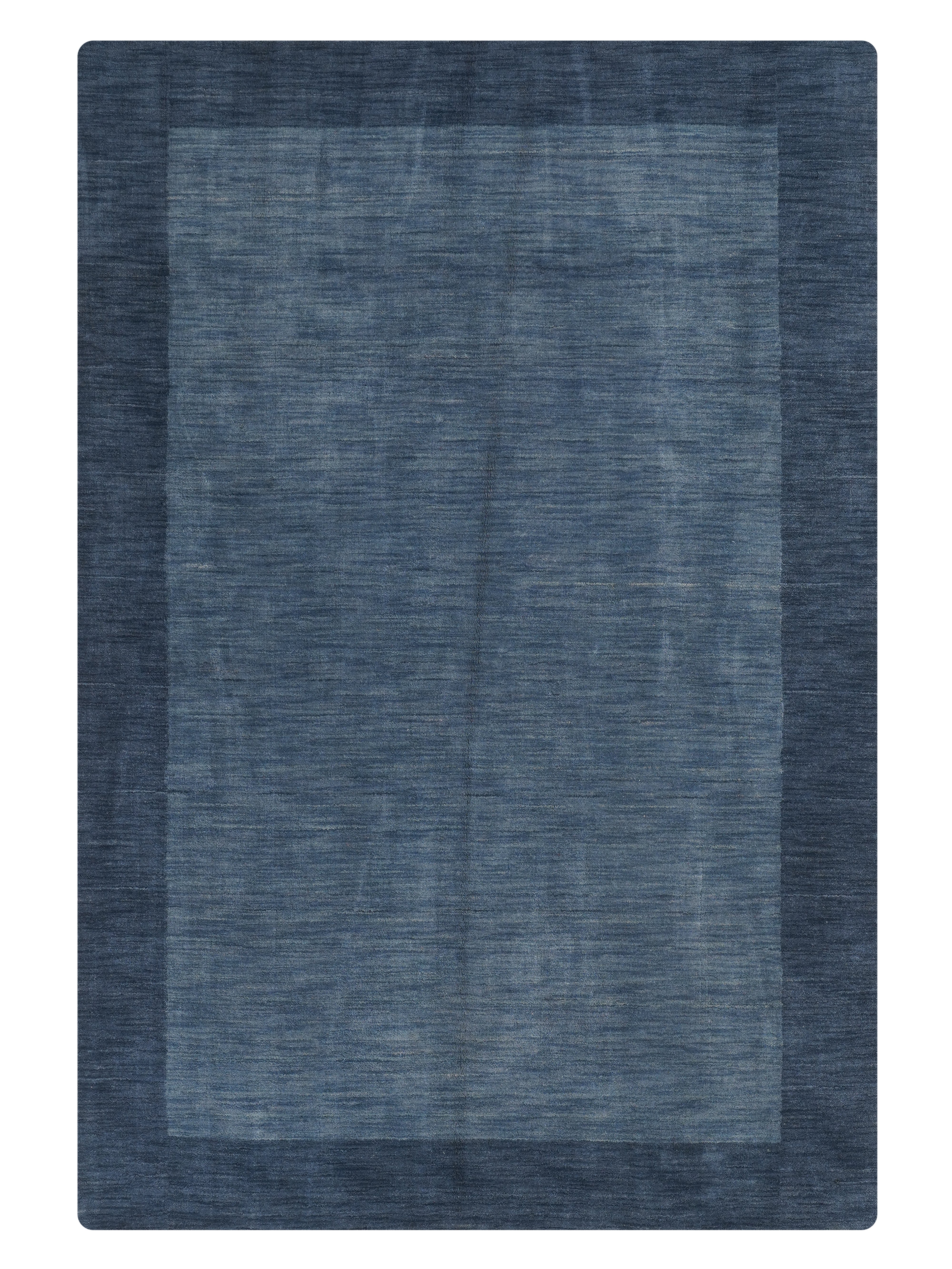 Frame Hand Knotted Wool Rug
