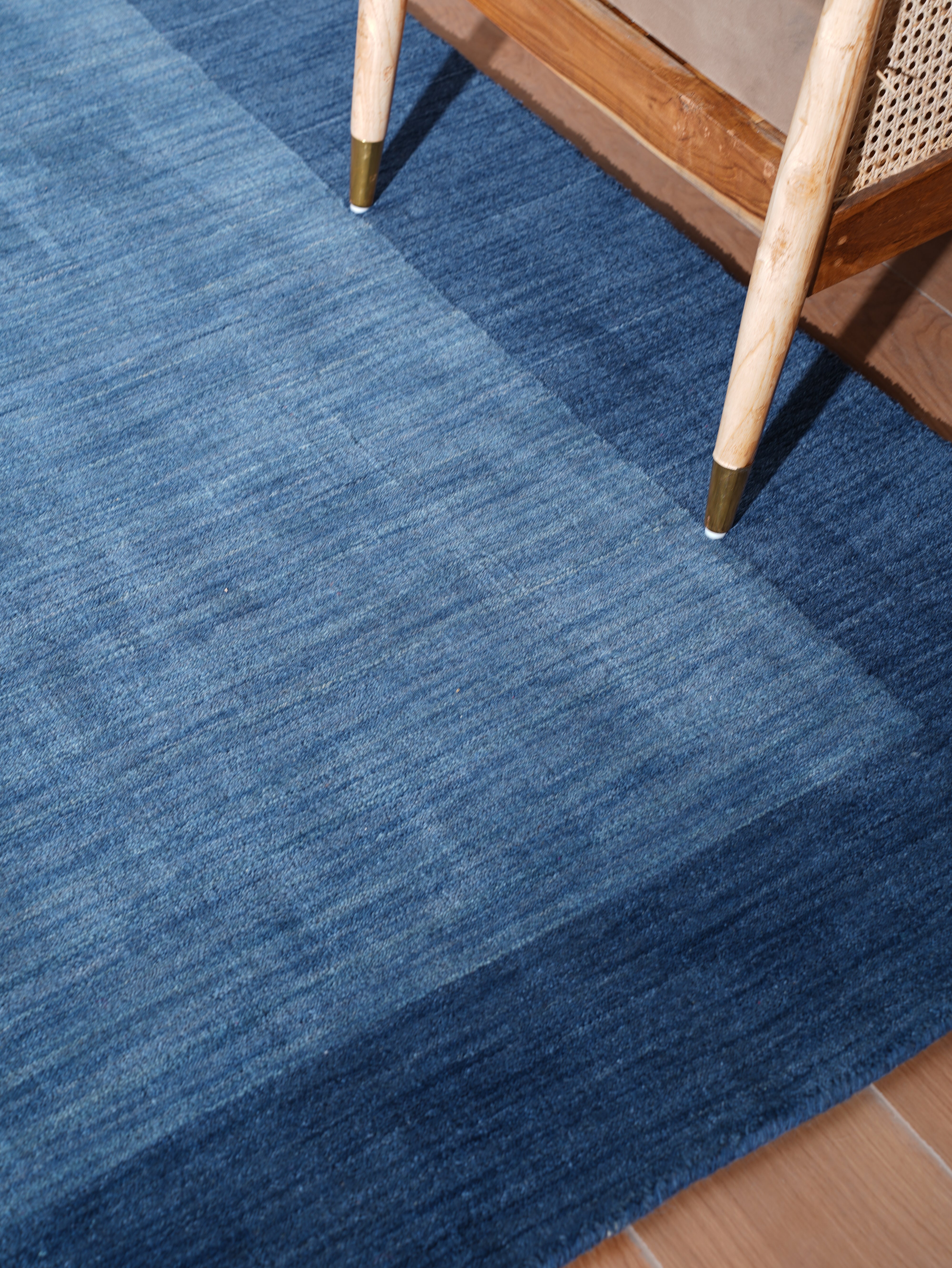 Frame Hand Knotted Wool Rug