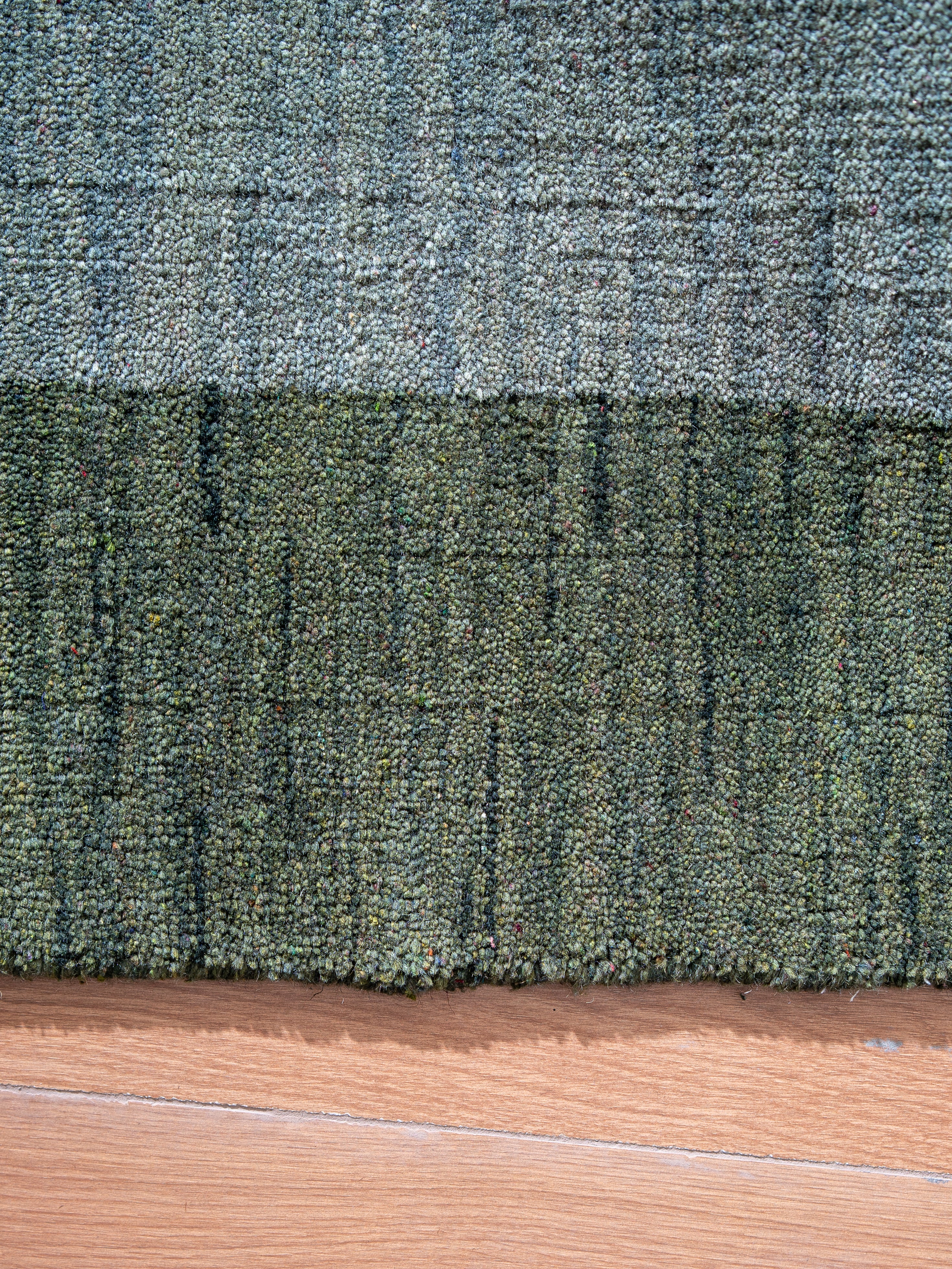 Frame Hand Knotted Wool Rug
