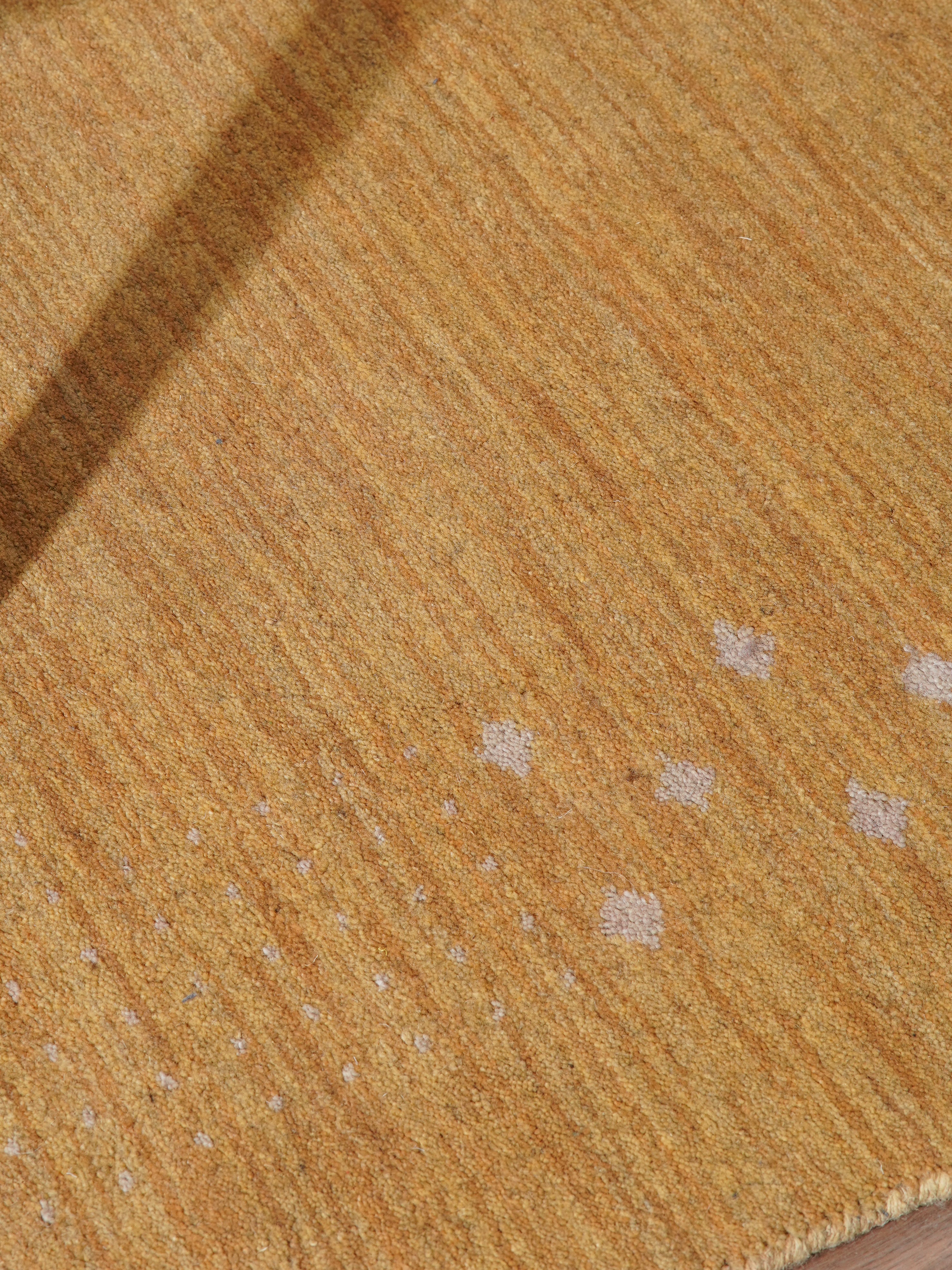 Teal Hand Knotted Wool Rug