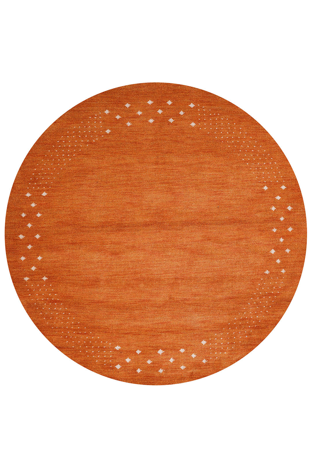 Teal Hand Knotted Wool Rug