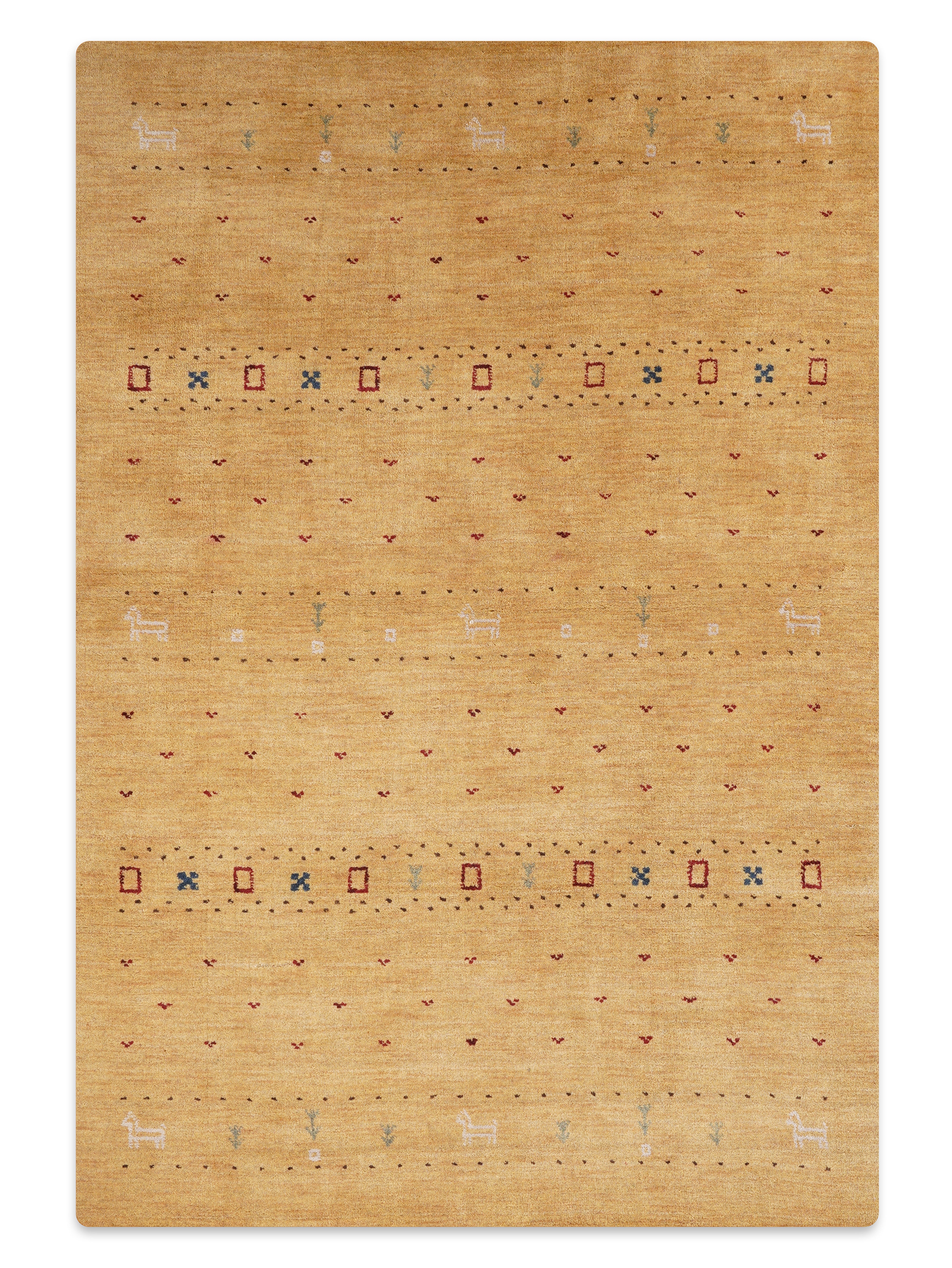 Kian Hand Knotted Wool Area Rug