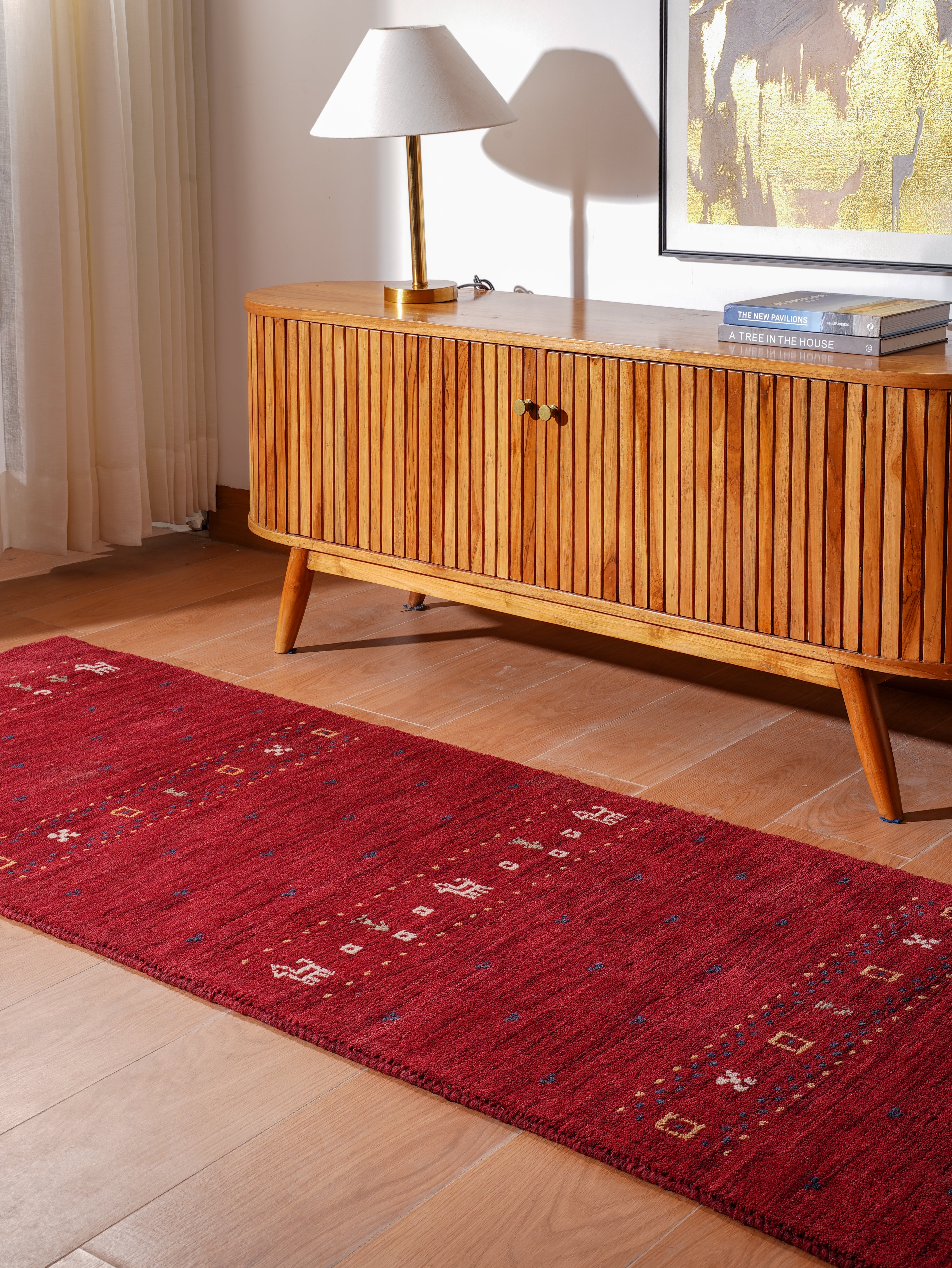 Kian Hand Knotted Wool Area Rug