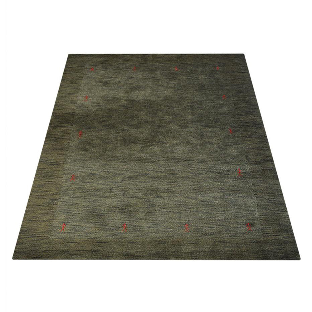 Mina Hand Knotted Loom Wool Area Rug