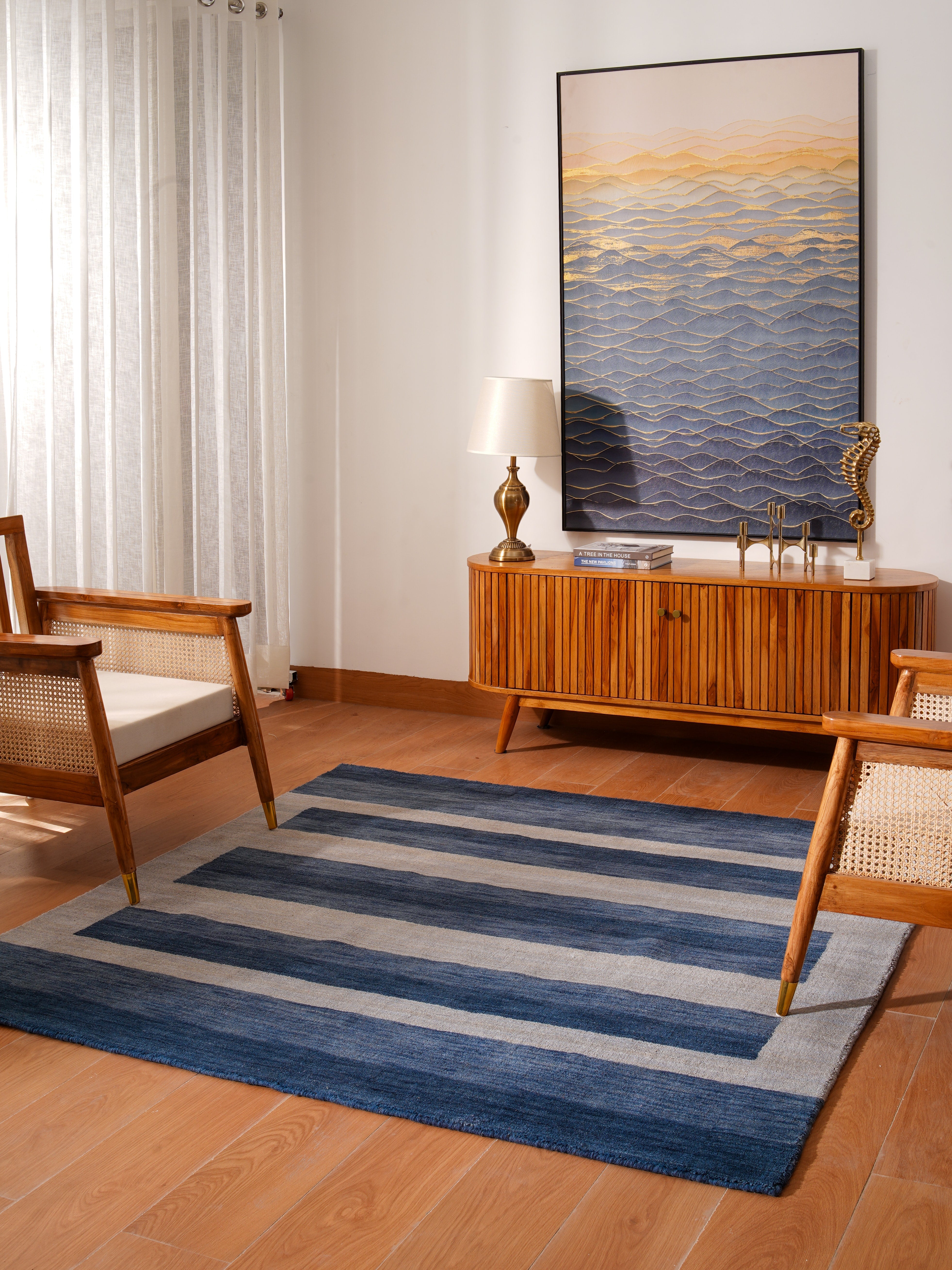 Horizon Hand Knotted Wool Rug