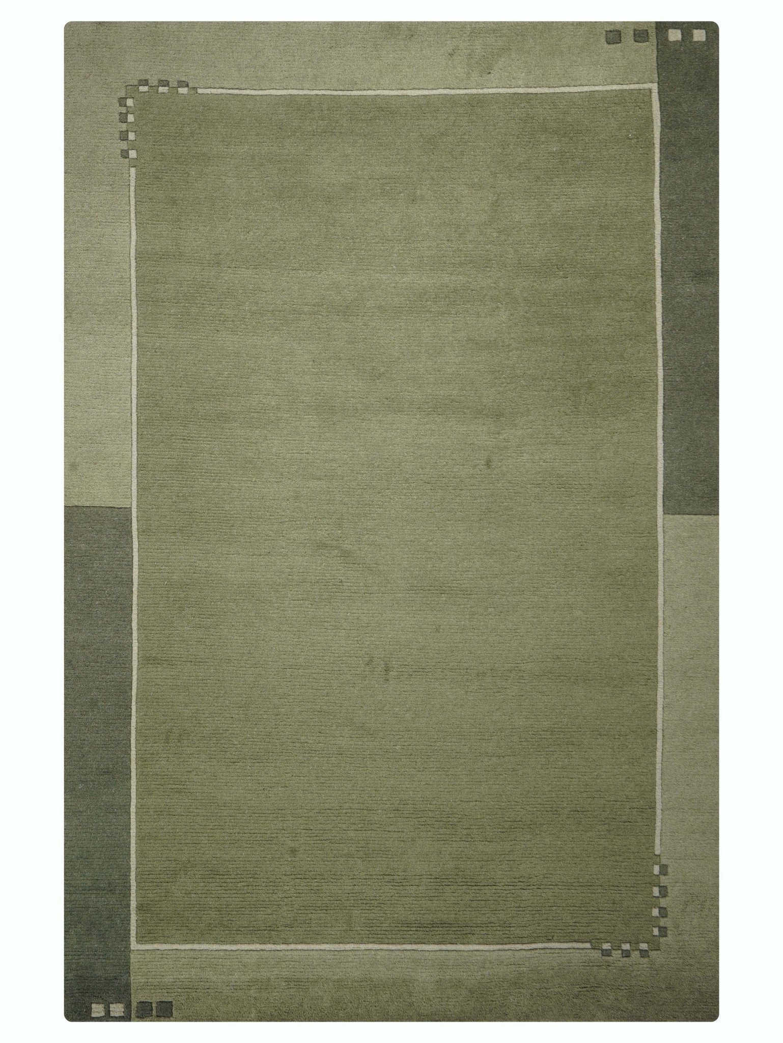 Leon Hand Knotted Tibbati Wool Area Rug - BBH HOMES LLC