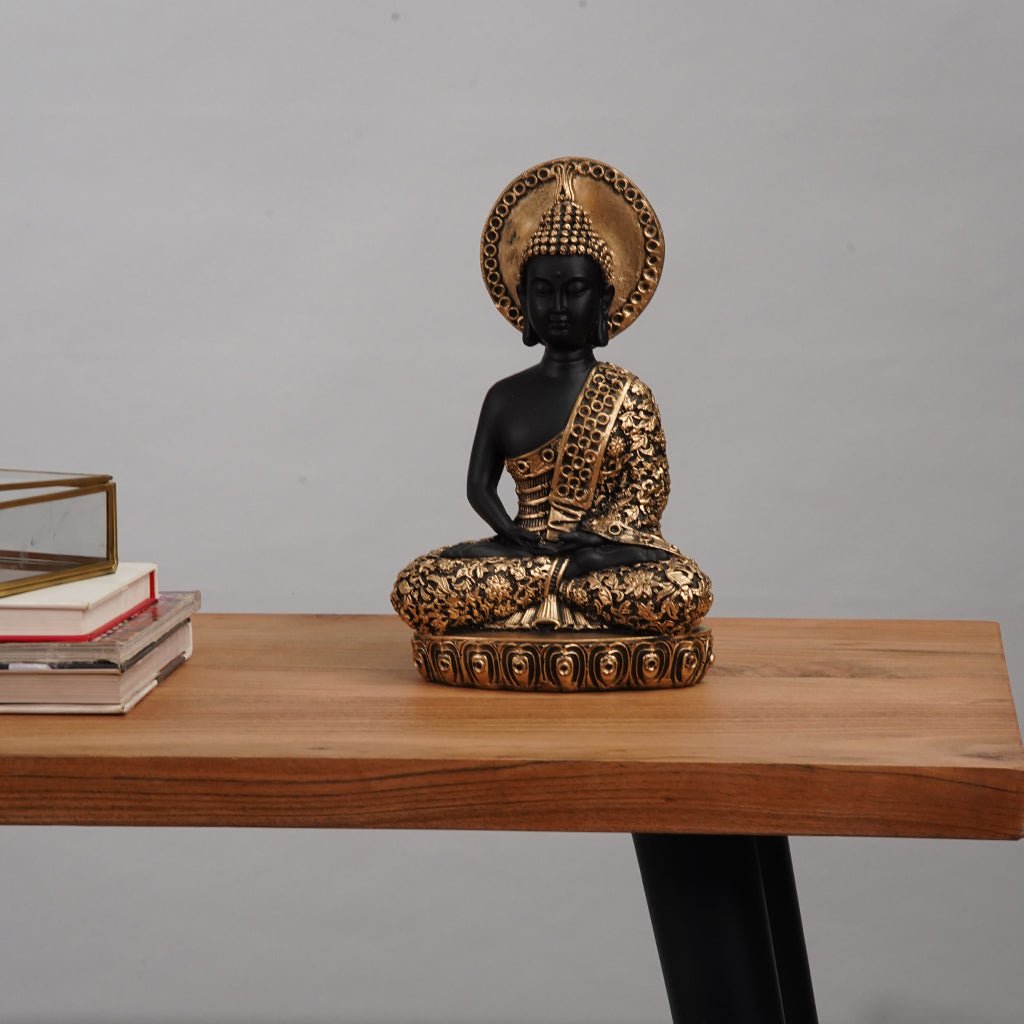 Lord Buddha Resin Figurine - BBH HOMES LLC