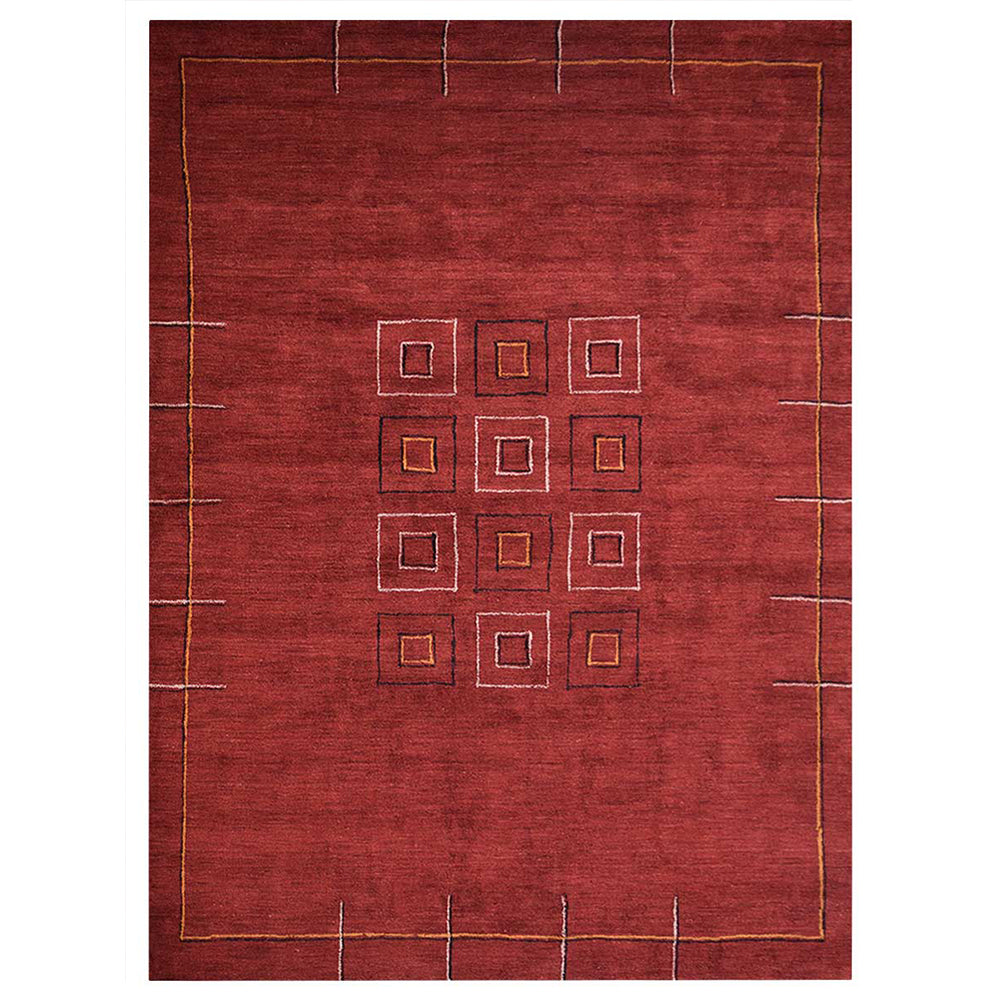 Caro Hand Knotted Loom Silk Area Rug