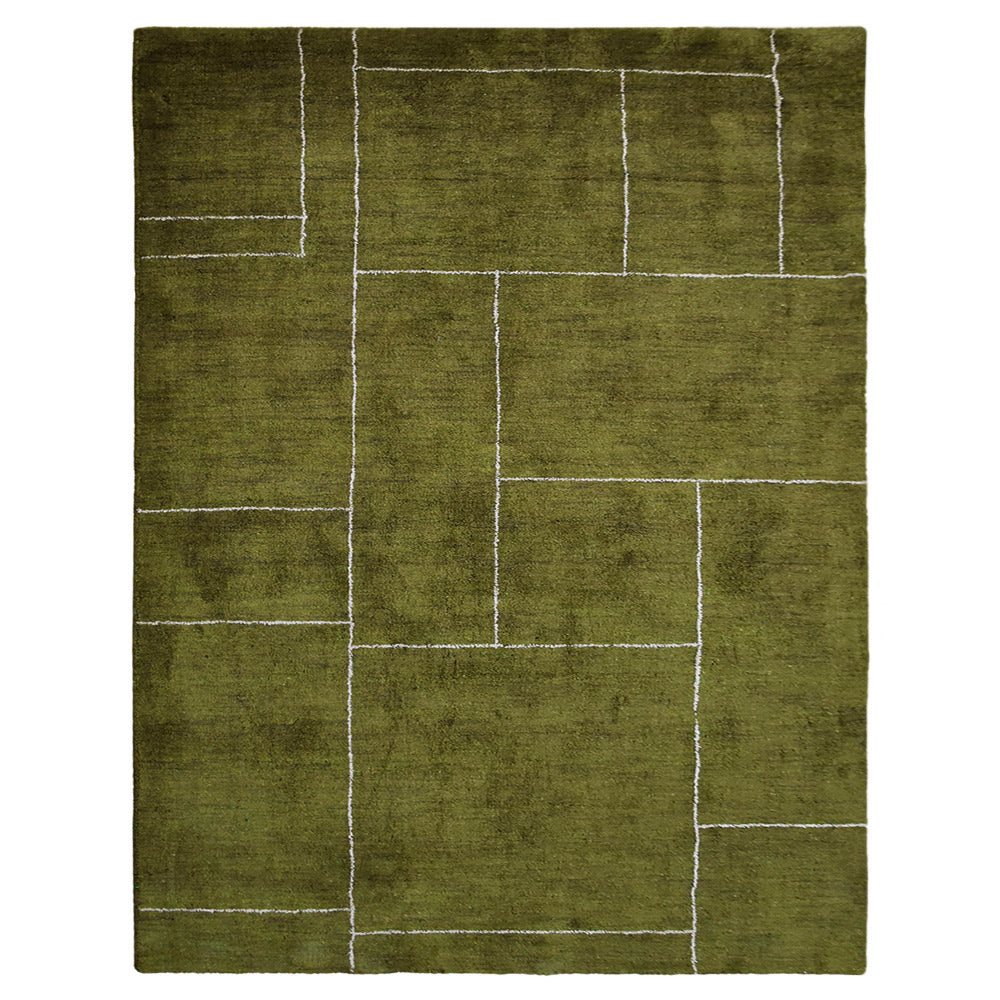 Kaveri Hand Knotted Silk & Wool Rug