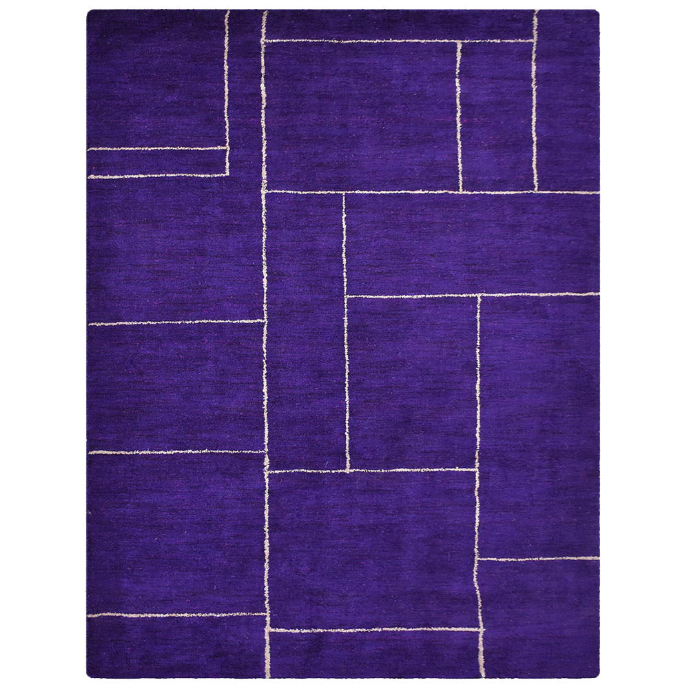 Kaveri Hand Knotted Silk & Wool Rug