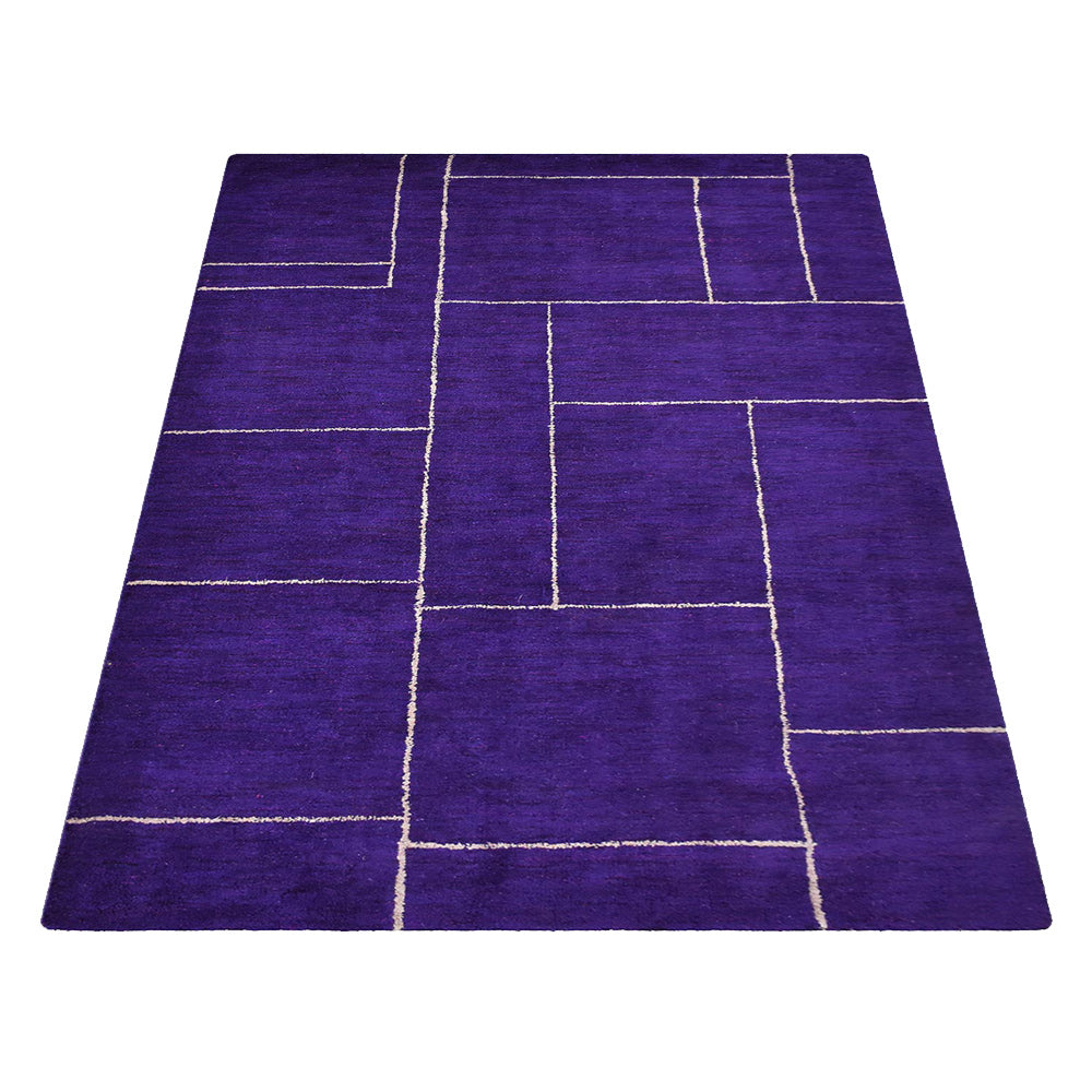 Kaveri Hand Knotted Silk & Wool Rug