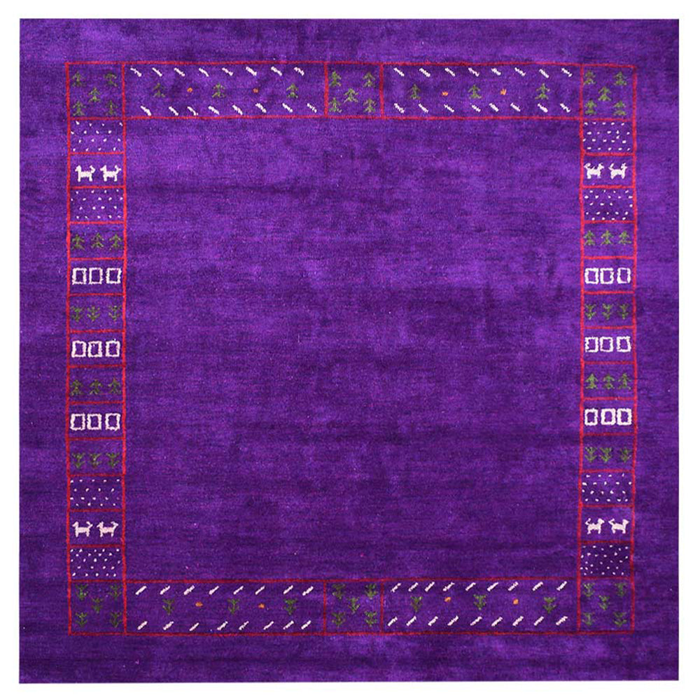 Xena Hand Knotted Silk & Wool Rug