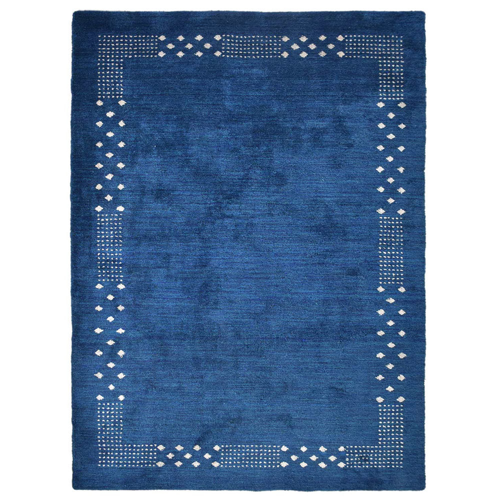 Usher Hand Knotted Silk & Wool Rug