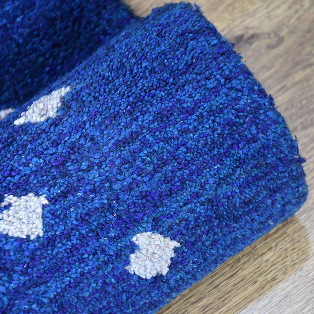 Usher Hand Knotted Silk & Wool Rug