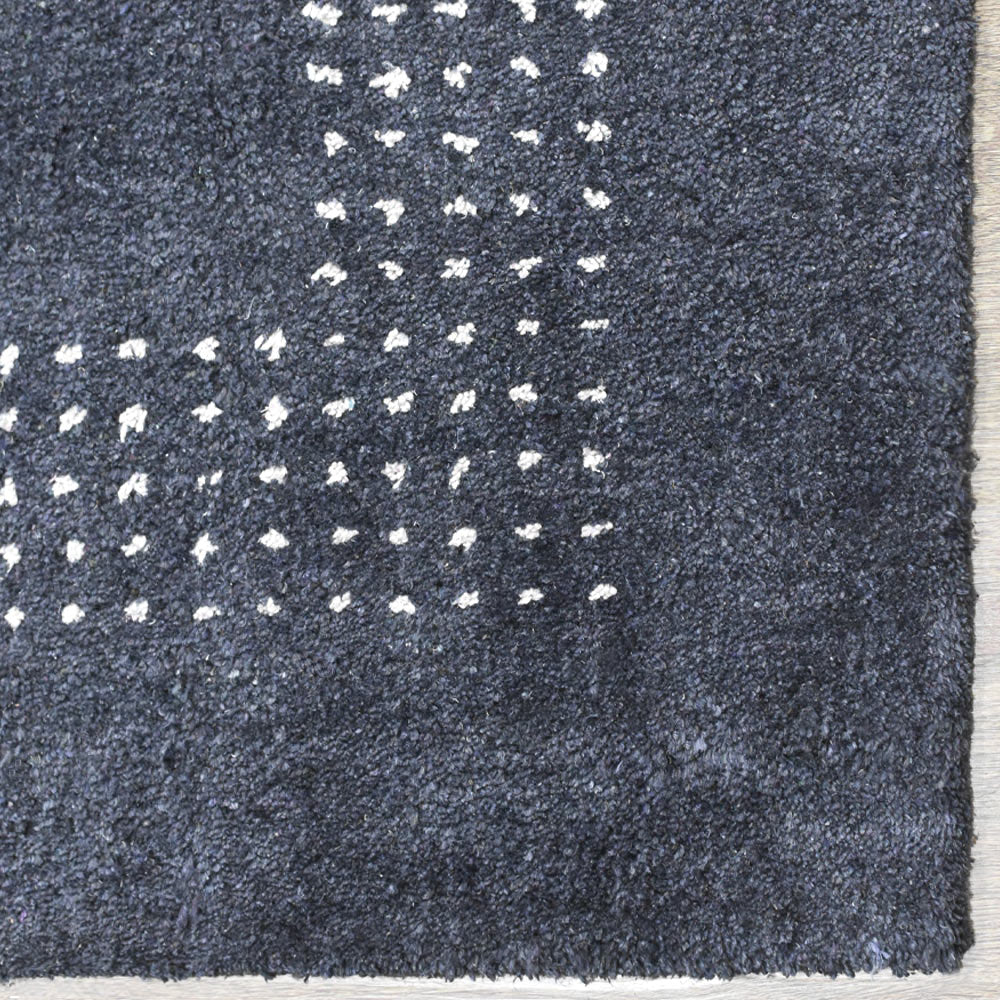 Usher Hand Knotted Silk & Wool Rug
