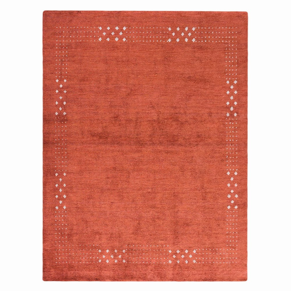 Usher Hand Knotted Silk & Wool Rug