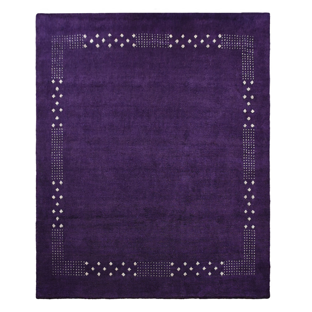 Usher Hand Knotted Silk & Wool Rug