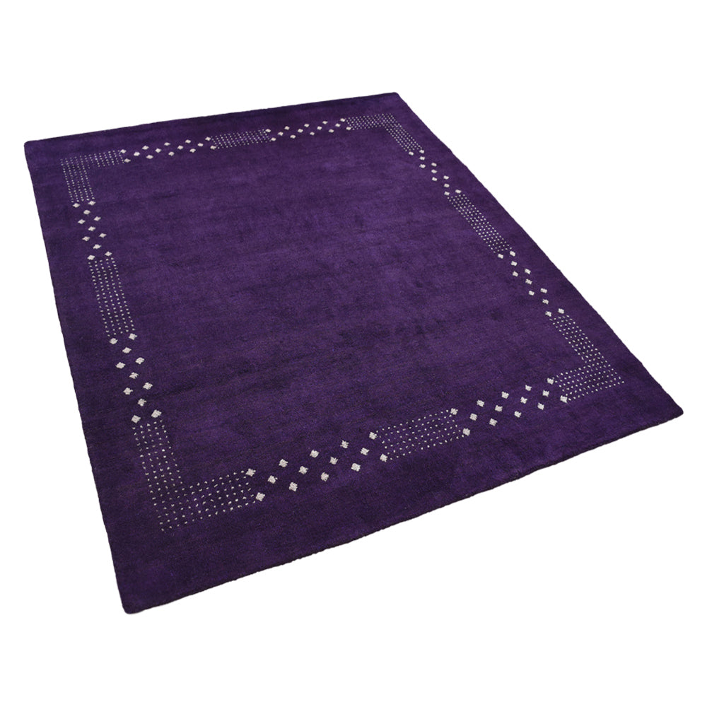 Usher Hand Knotted Silk & Wool Rug