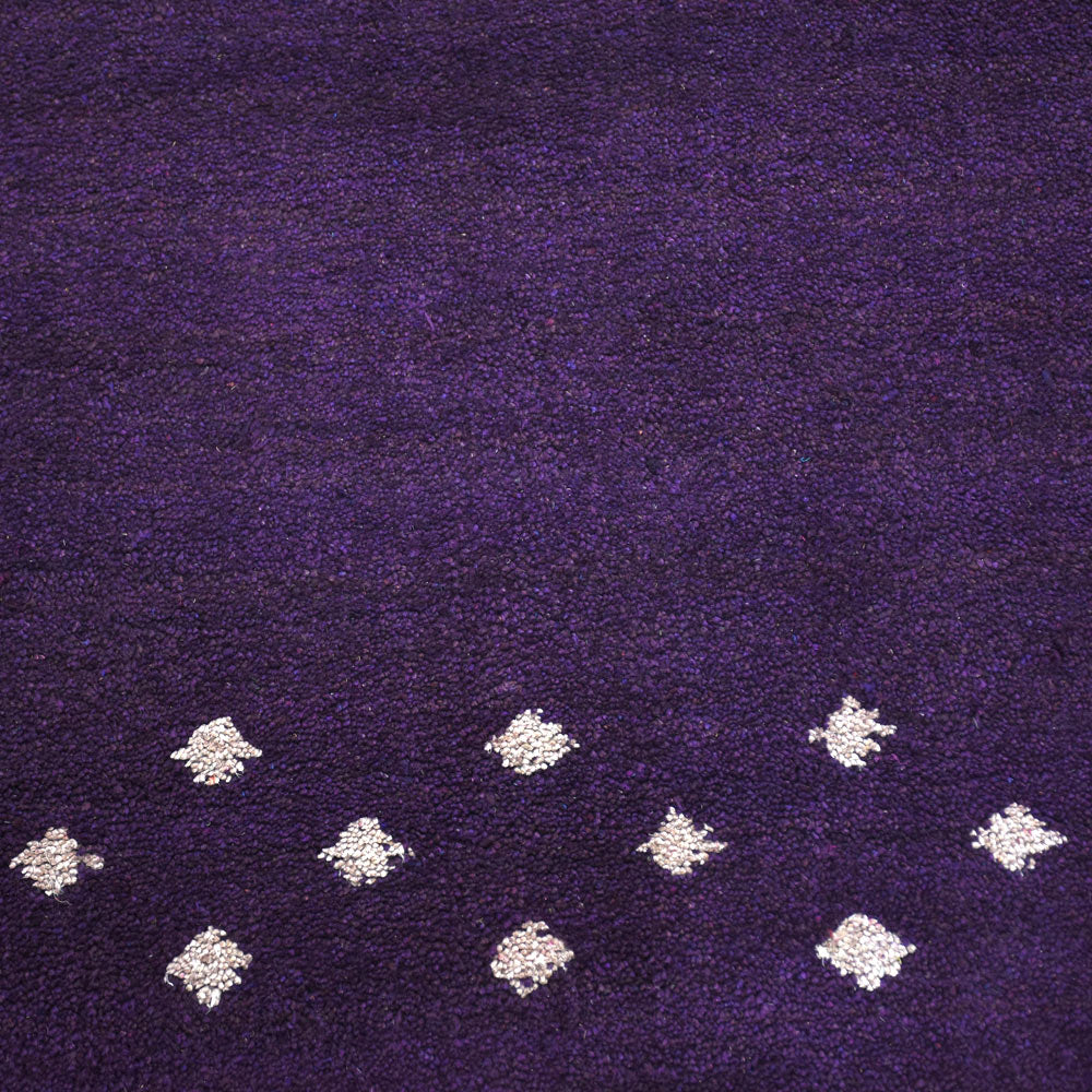 Usher Hand Knotted Silk & Wool Rug