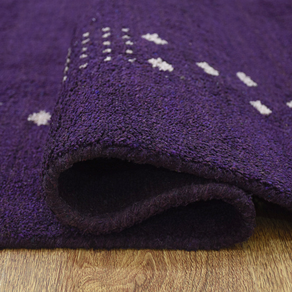 Usher Hand Knotted Silk & Wool Rug