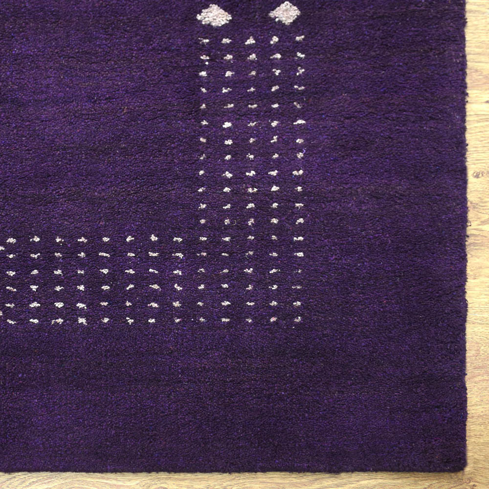 Usher Hand Knotted Silk & Wool Rug