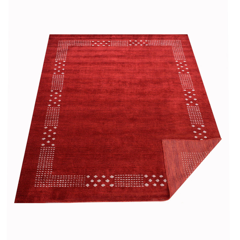 Usher Hand Knotted Silk & Wool Rug