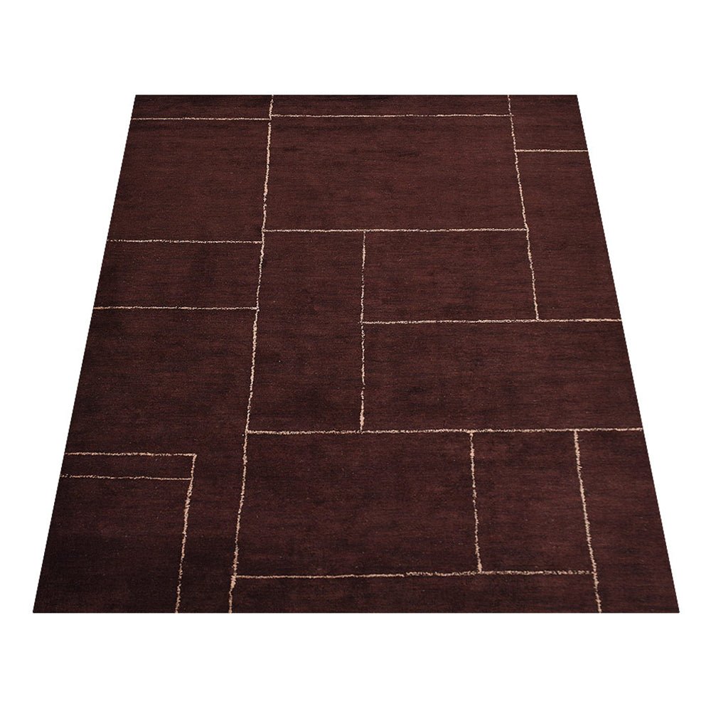 Matrix Hand Knotted Recycled Silk Rug - BBH HOMES LLC