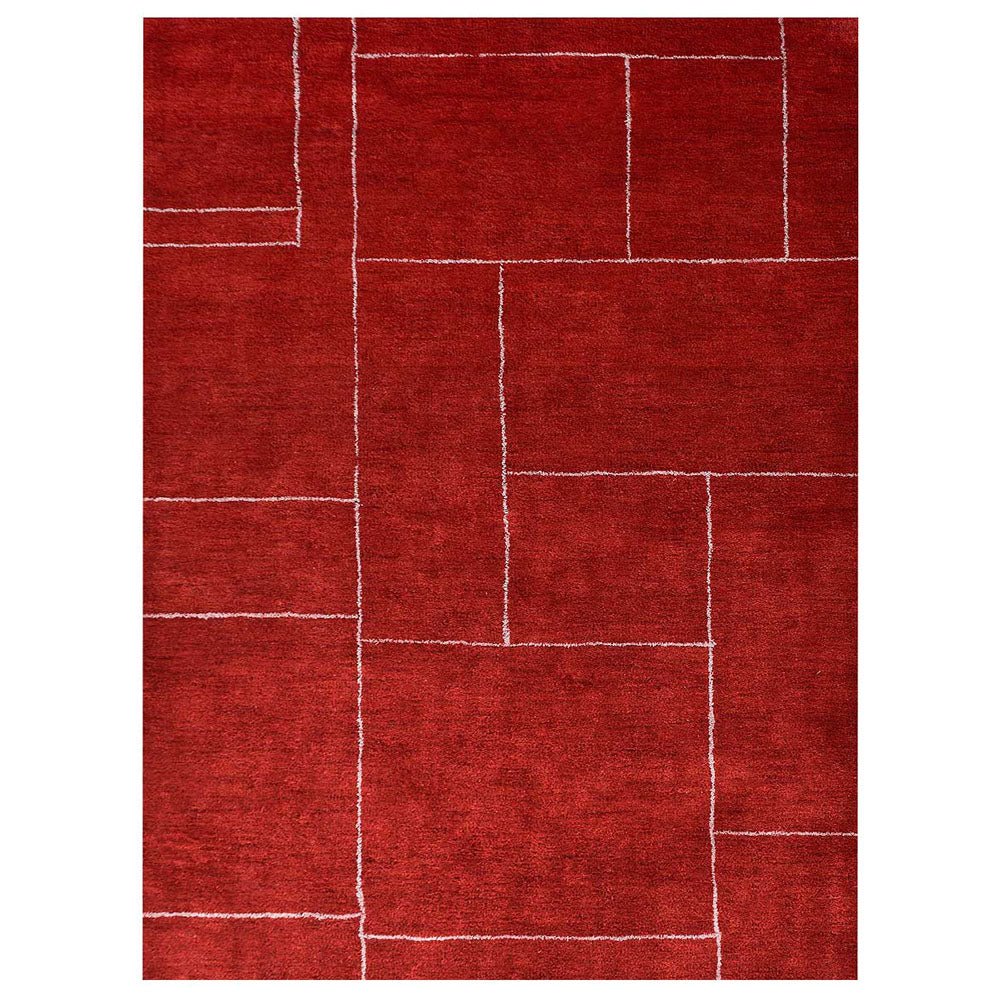 Matrix Hand Knotted Recycled Silk Rug - BBH HOMES LLC