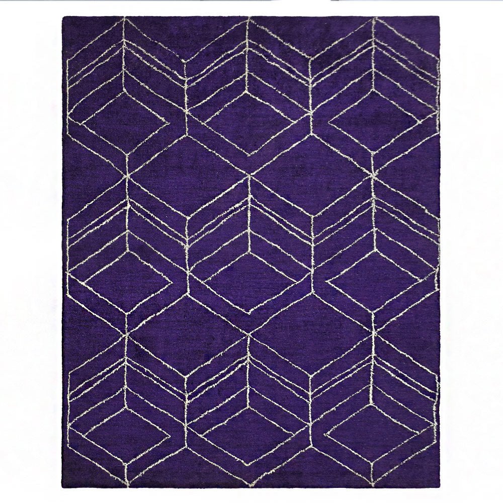 Mompox Hand Knotted Loom Silk Mix Area Rug - BBH HOMES LLC