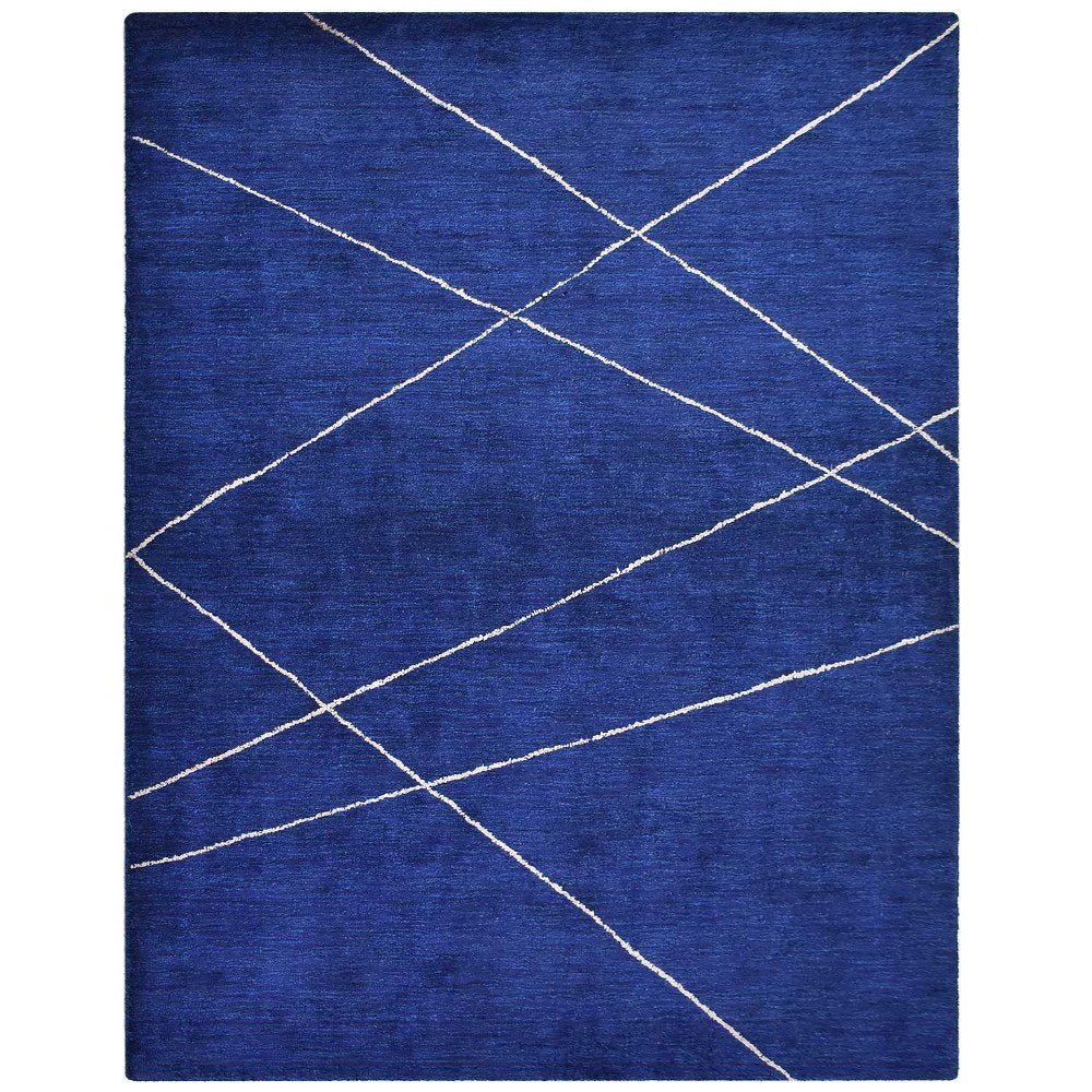 Mysuru Hand Knotted Silk & Wool Area Rug - BBH HOMES LLC