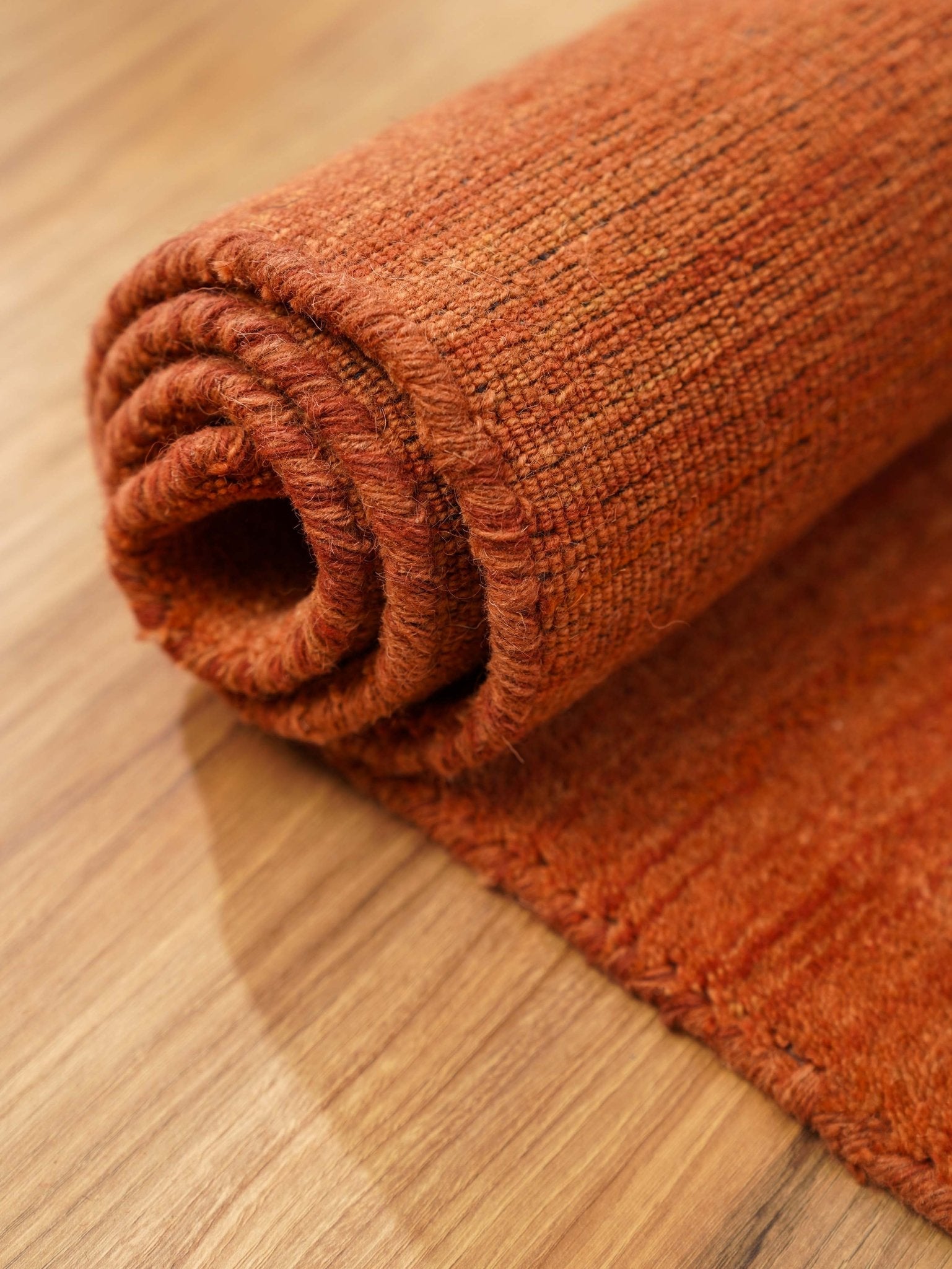 Plain Hand Knotted Wool Rug - BBH HOMES LLC