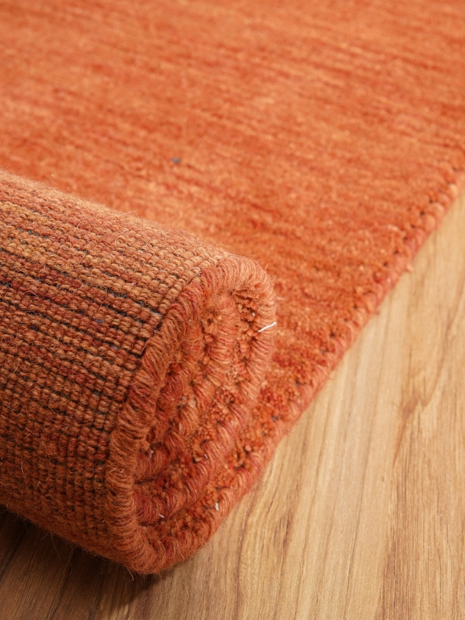 Plain Hand Knotted Wool Rug - BBH HOMES LLC