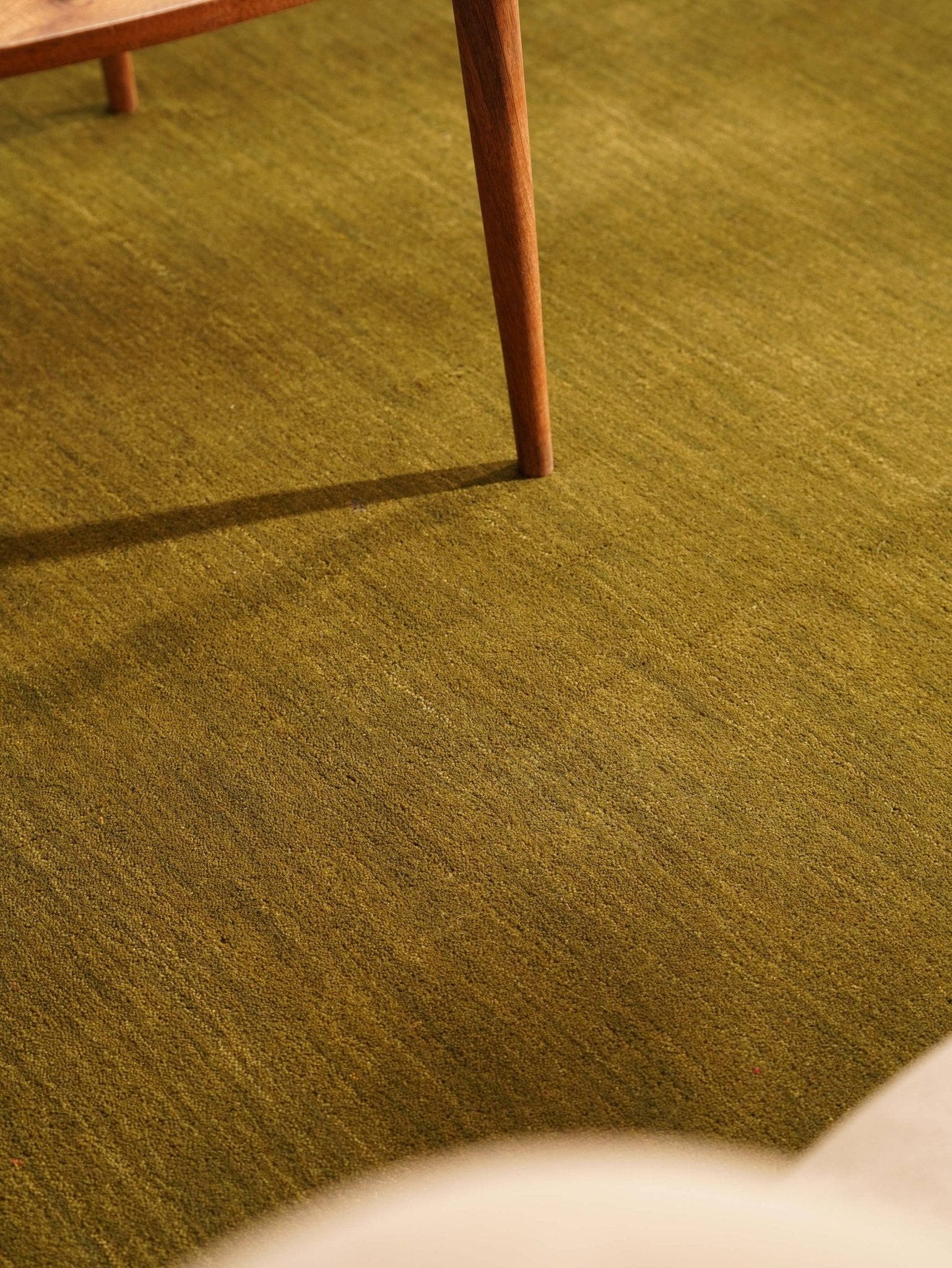 Plain Hand Knotted Wool Rug - BBH HOMES LLC