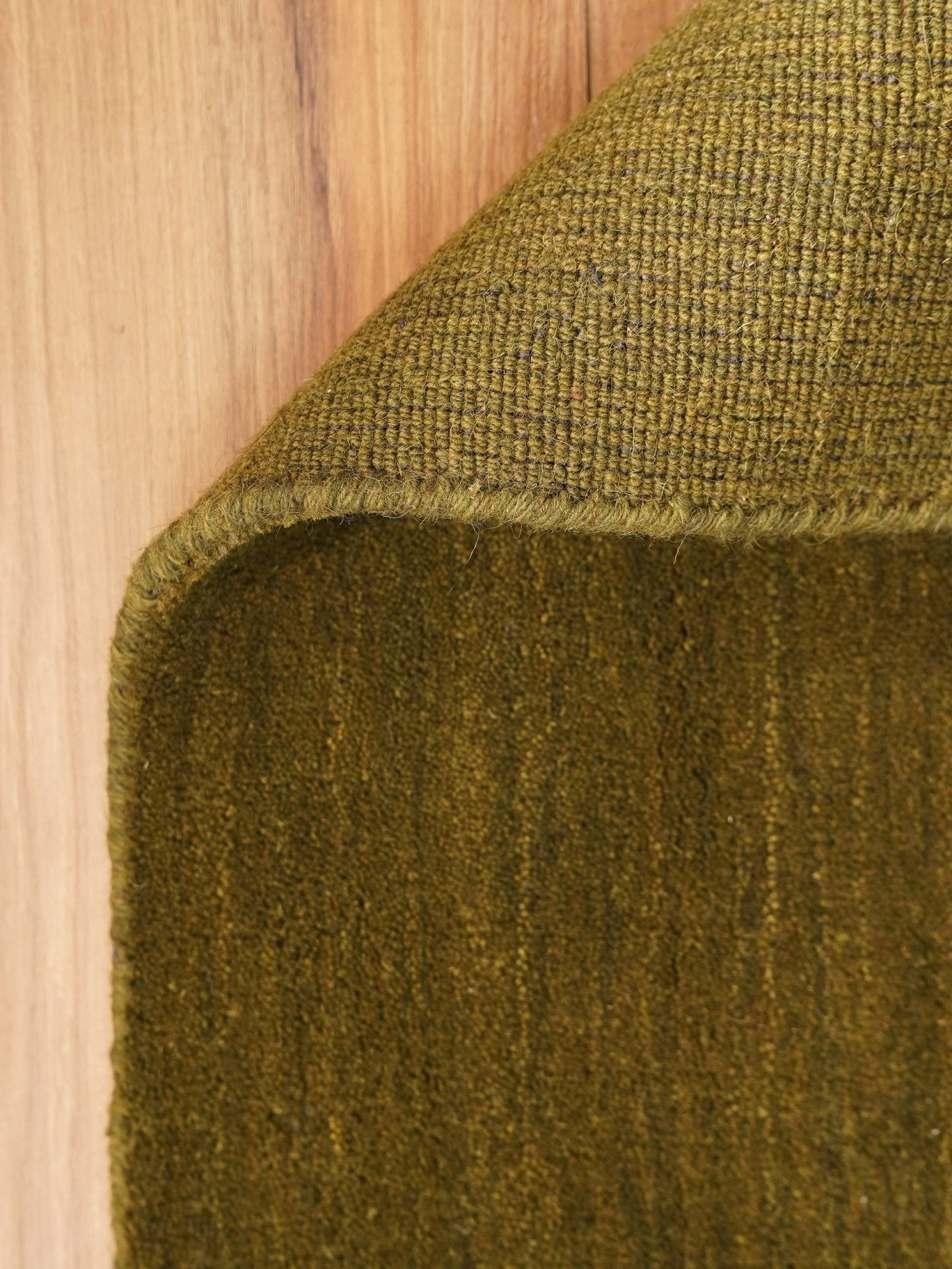 Plain Hand Knotted Wool Rug - BBH HOMES LLC