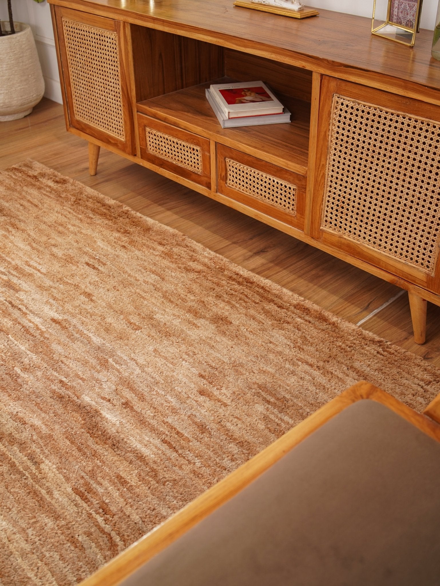 Rustic Radiance Hand Woven Jute Rug - BBH HOMES LLC