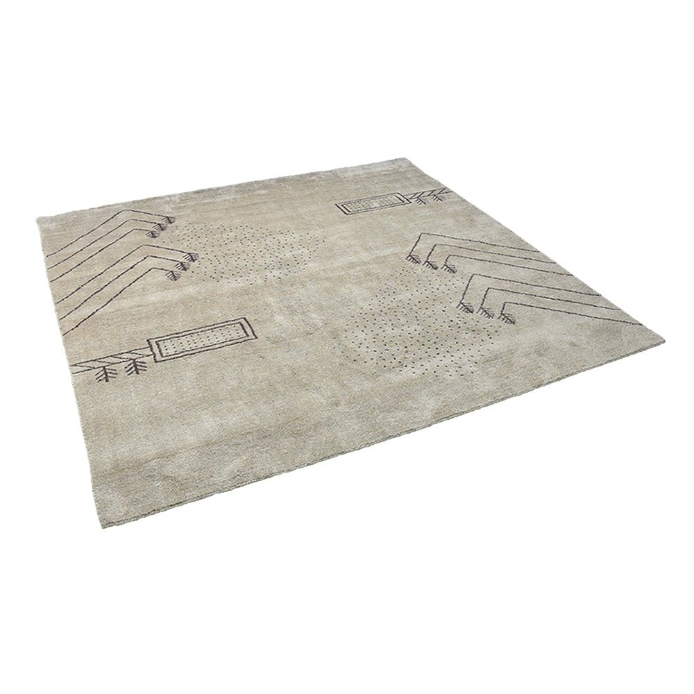 Seth Hand Knotted Silk & Wool Area Rug - BBH HOMES LLC