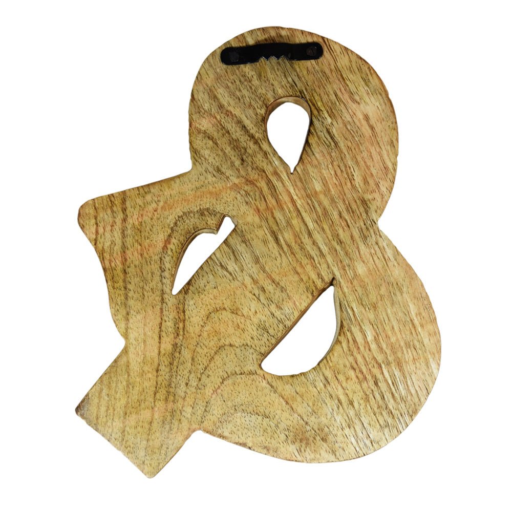 Studded Glamour Mango Wood Letter Blocks - BBH HOMES LLC