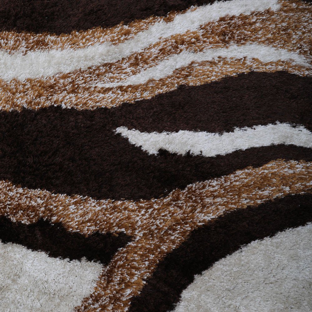Sukhothai Hand Tufted Shag Polyester Area Rug - BBH HOMES LLC